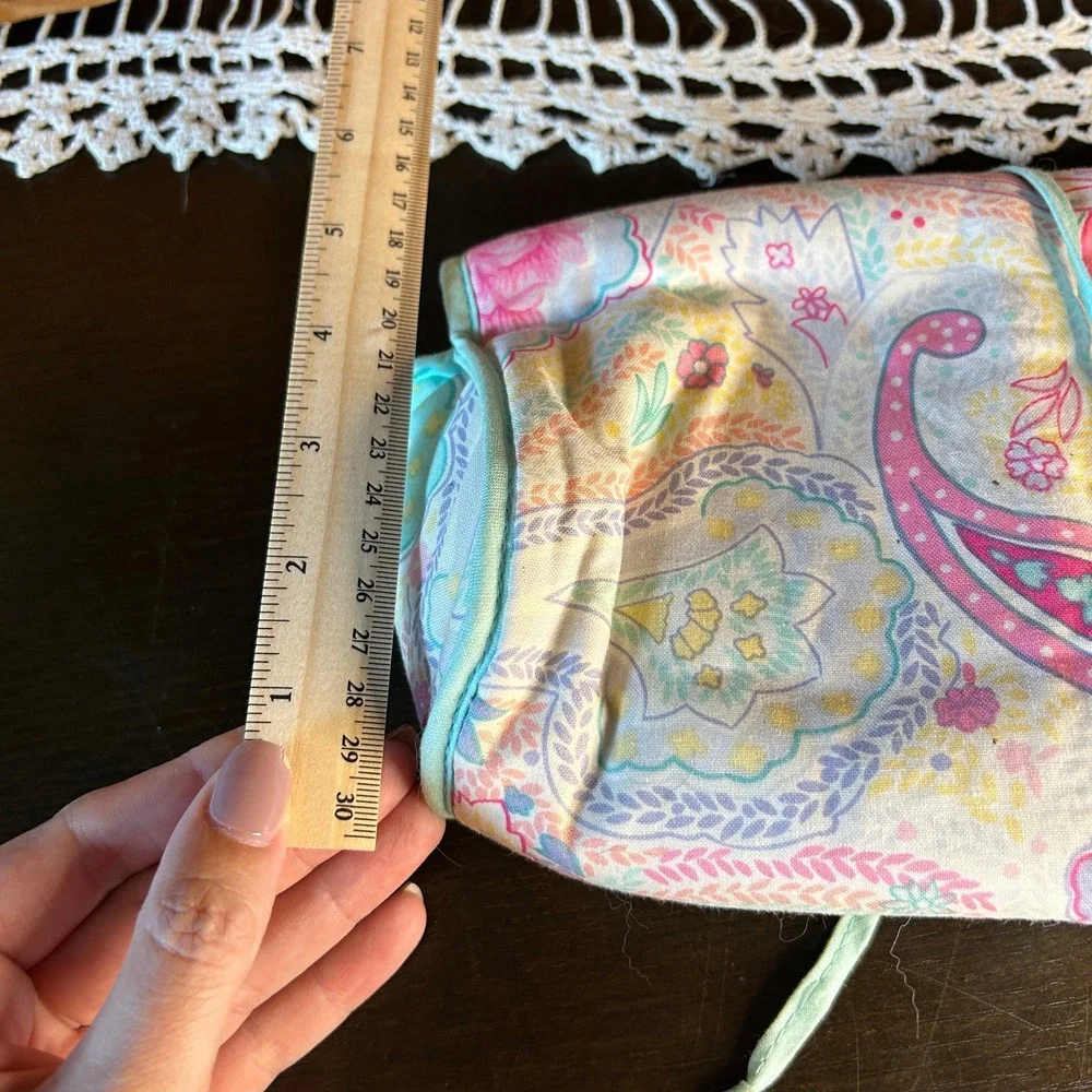 Vintage Diane von Furstenburg Travel Makeup Organizer Bag‎